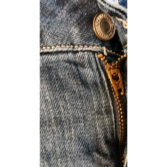 American Eagle Artist Stretch Med Wash Jeans 5 Pockets Women’s Size 12 - Picture 8 of 16